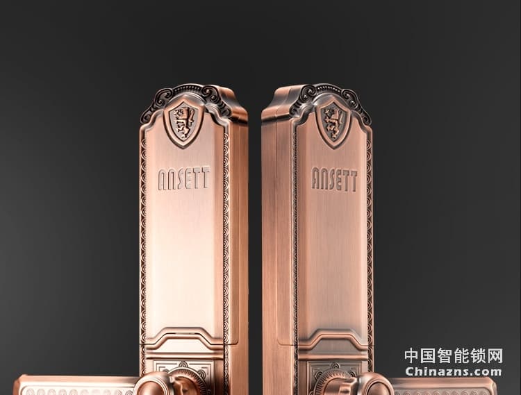 索仕顿全自动滑盖指纹密码锁 别墅家用办公大门防盗门木门手机APP开锁