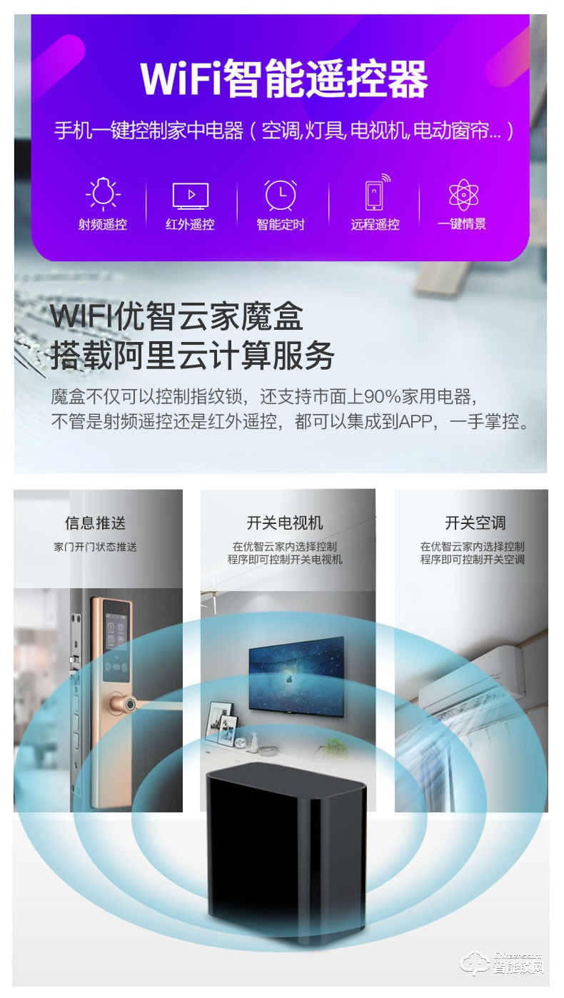 梵蒂安指纹锁 人脸识别智能锁指纹密码锁