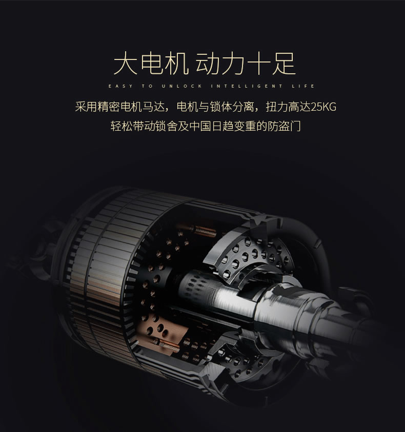 佰德龙智能锁 239家用防盗门电子密码锁