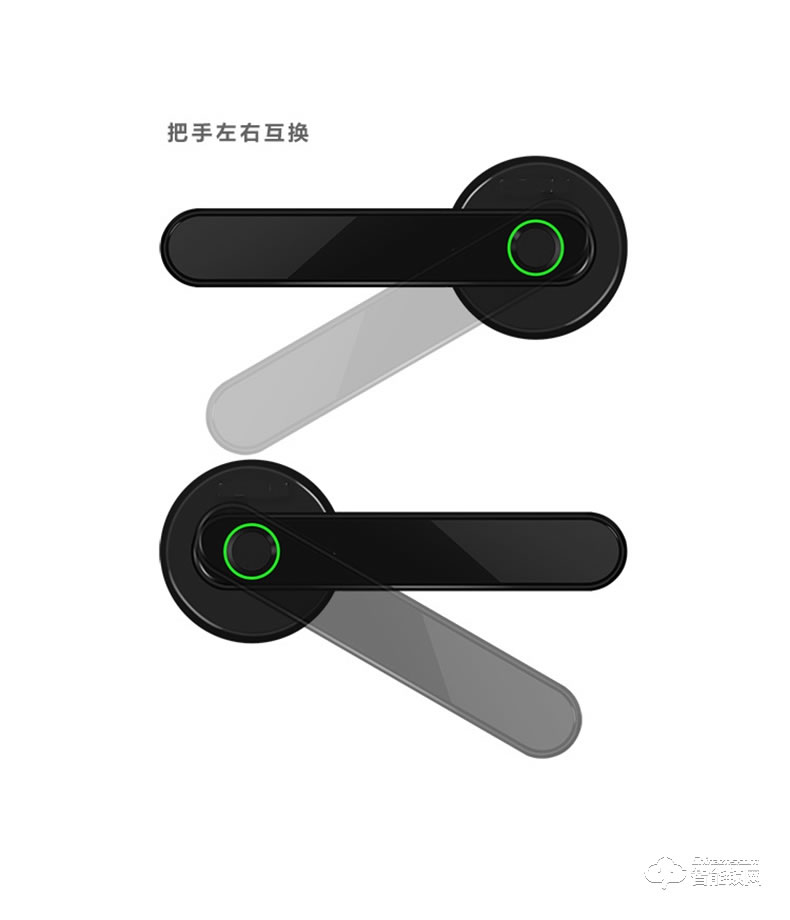 纽冠智能锁 K1用电子蓝牙指纹锁