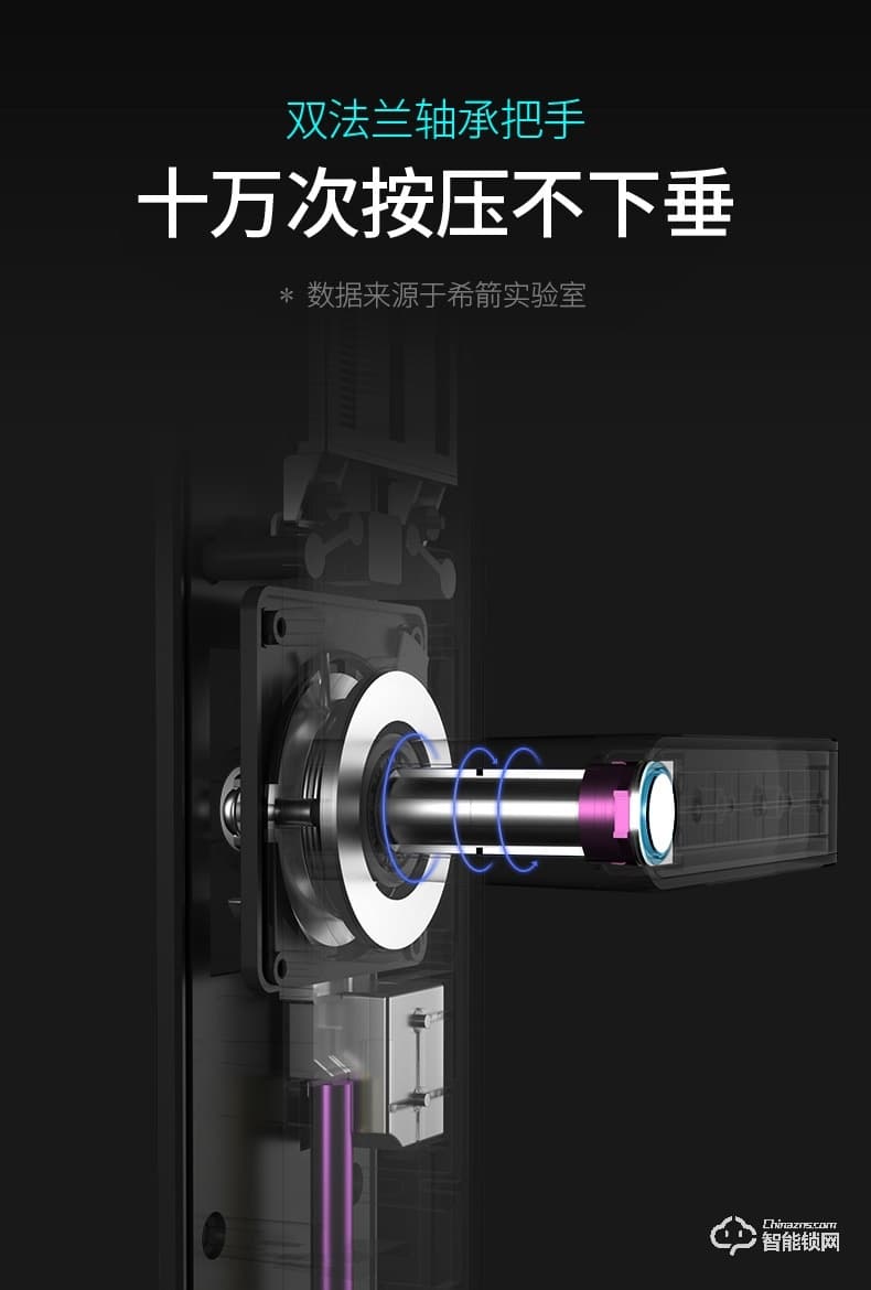 希箭智能锁 B8家用防盗门智能锁酒店门锁