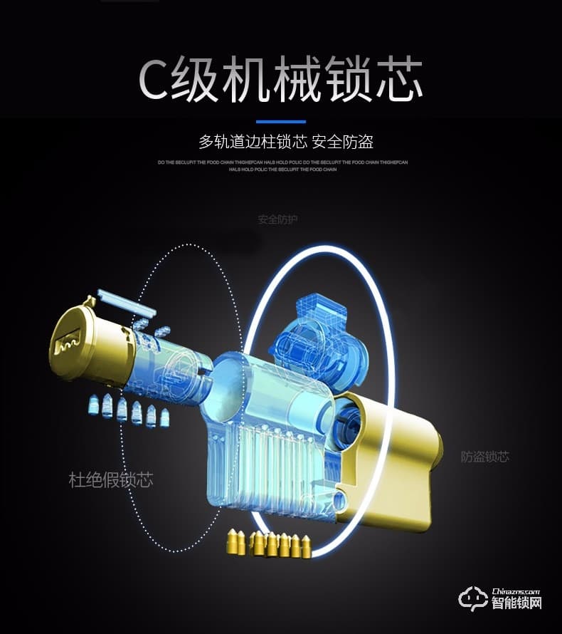 FSL智能锁 Z1-M103家用防盗门电子门锁正门锁