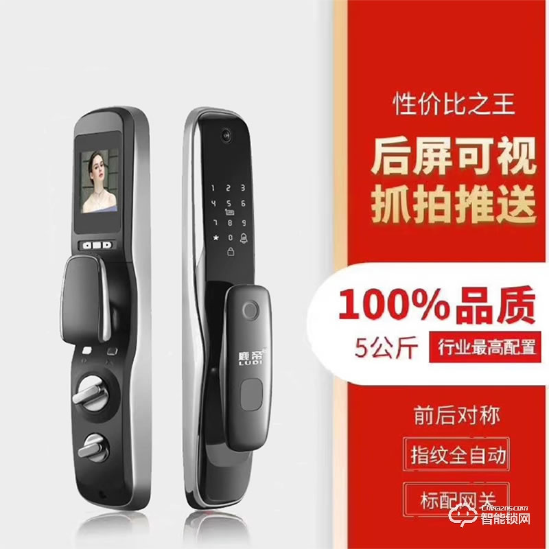 鹿帝智能锁 LD113推拉式全自动智能门锁