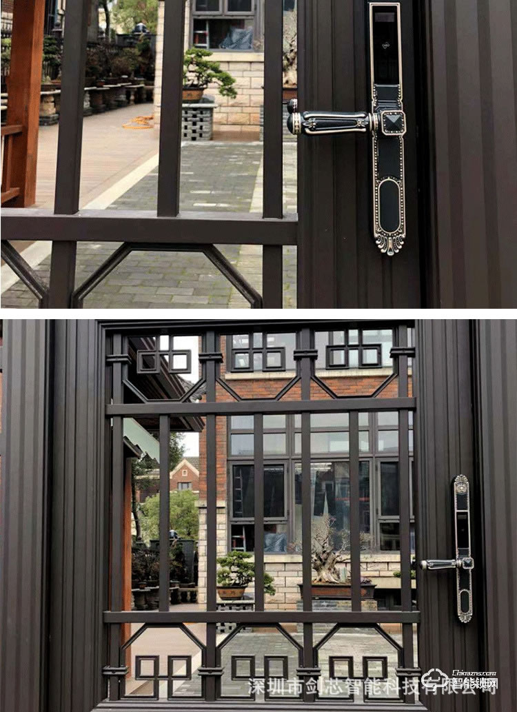 剑芯智能锁 家用锌合金防盗智能锁