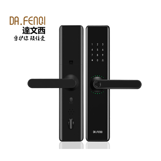 达文西智能锁 DF560家用直板密码指纹锁