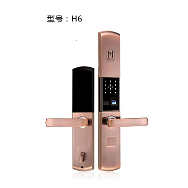 嘉好佳智能锁 H6滑盖指纹密码智能锁