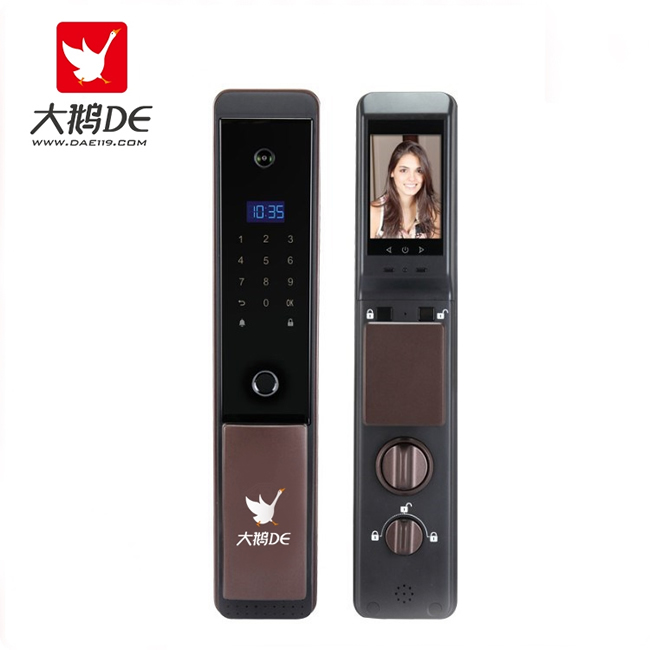 大鹅智能锁 可视猫眼全自动智能锁